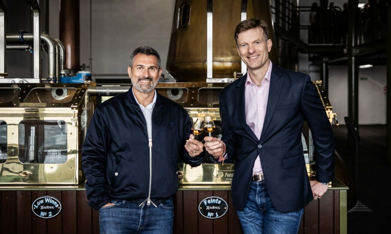 Boss Of Glenmorangie And Ardbeg Whiskies Heads For The Bubbly