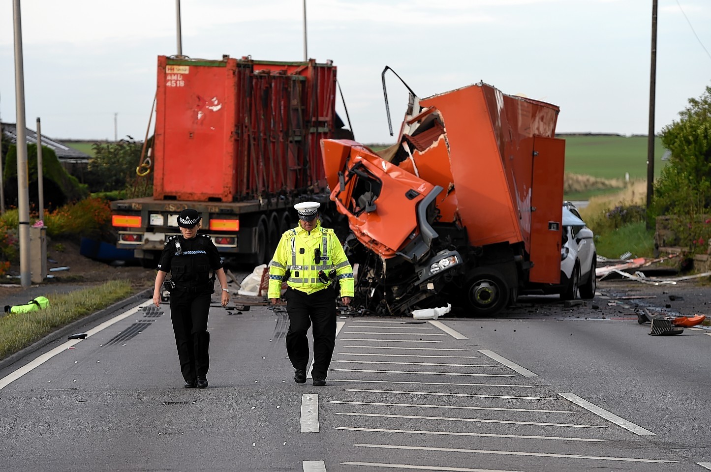 Two Dead After Head-on Lorry Collision On North-east Road