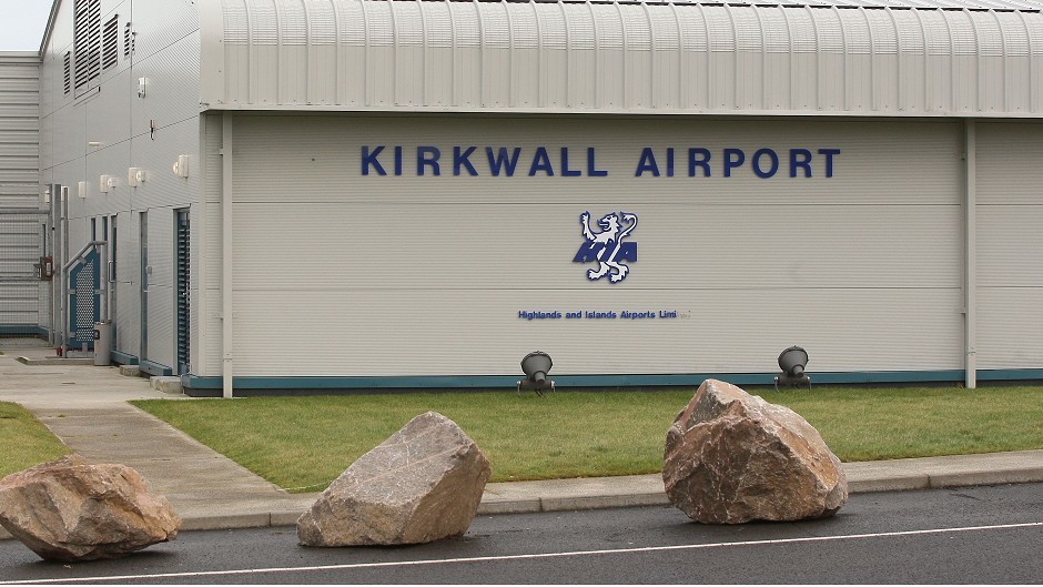 Flights grounded after threat made to Orkney’s Kirkwall Airport