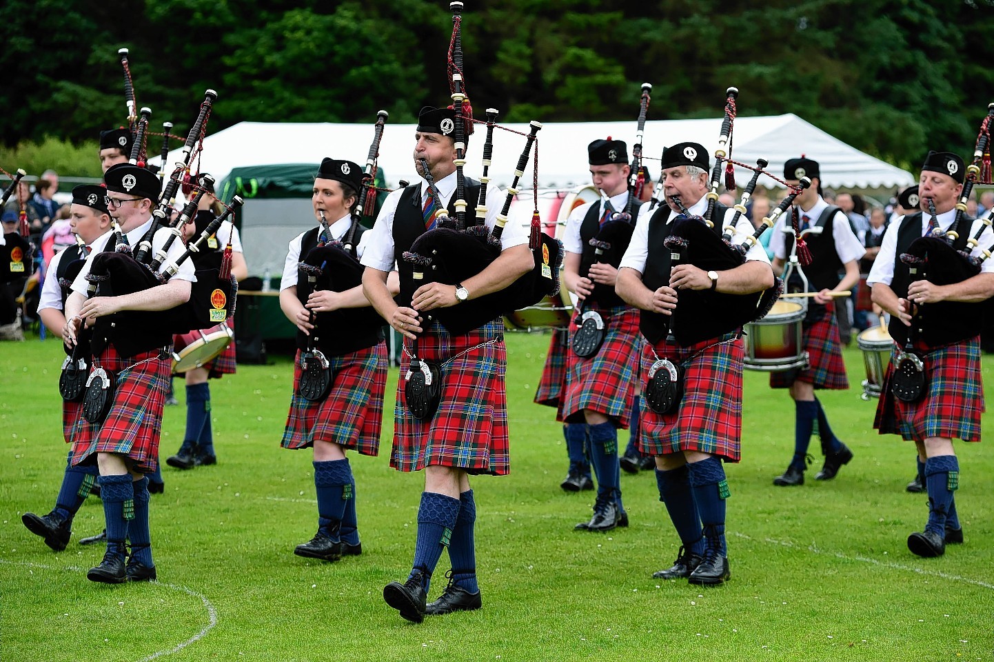 Buchan beauty spot a battleground for piping showdown