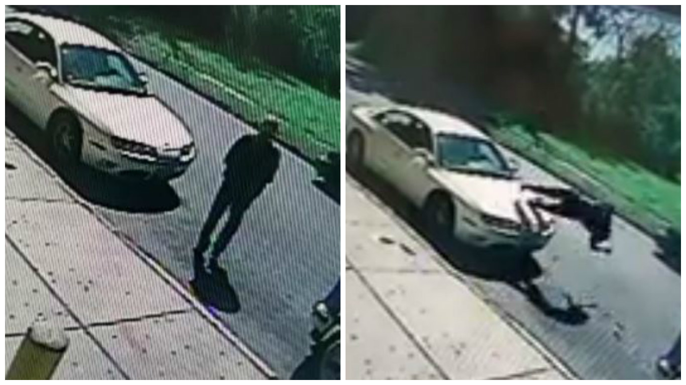 VIDEO: 80-year-old man flung in the air by speeding car miraculously ...