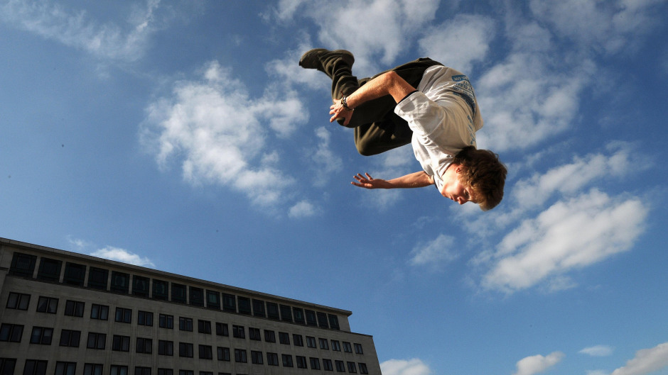 Free parkour classes in Aberdeen at St Nicholas Centre this weekend