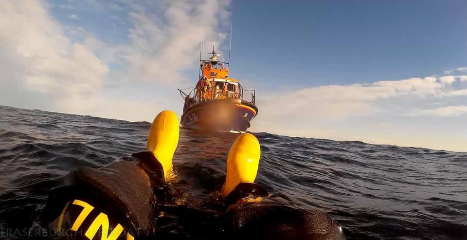 VIDEO: Watch a Fraserburgh lifeboat rescue through the eyes of a casualty