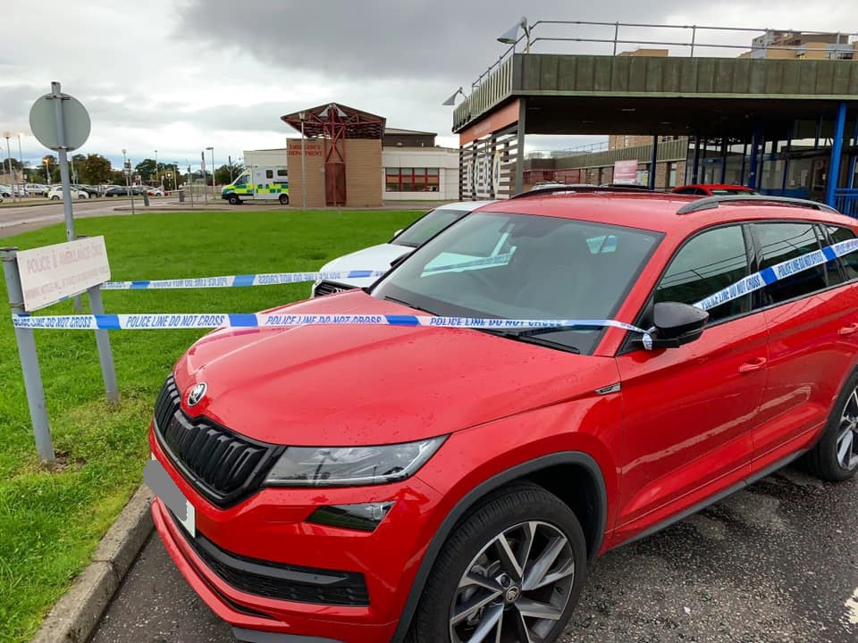 warning-issued-after-car-spotted-covered-in-police-tape-in-raigmore