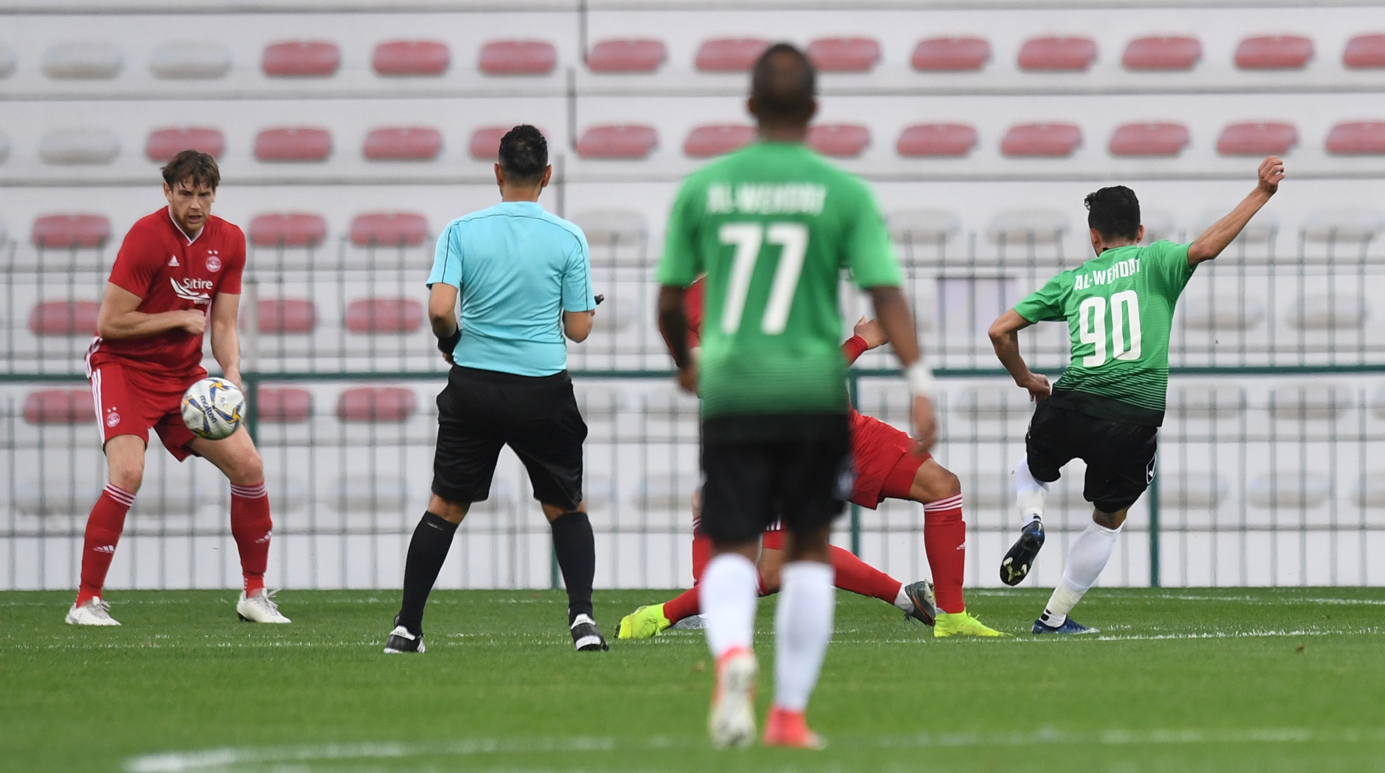 Aberdeen beaten 1-0 by Jordanian side Al Wehdat as Dubai training camp 