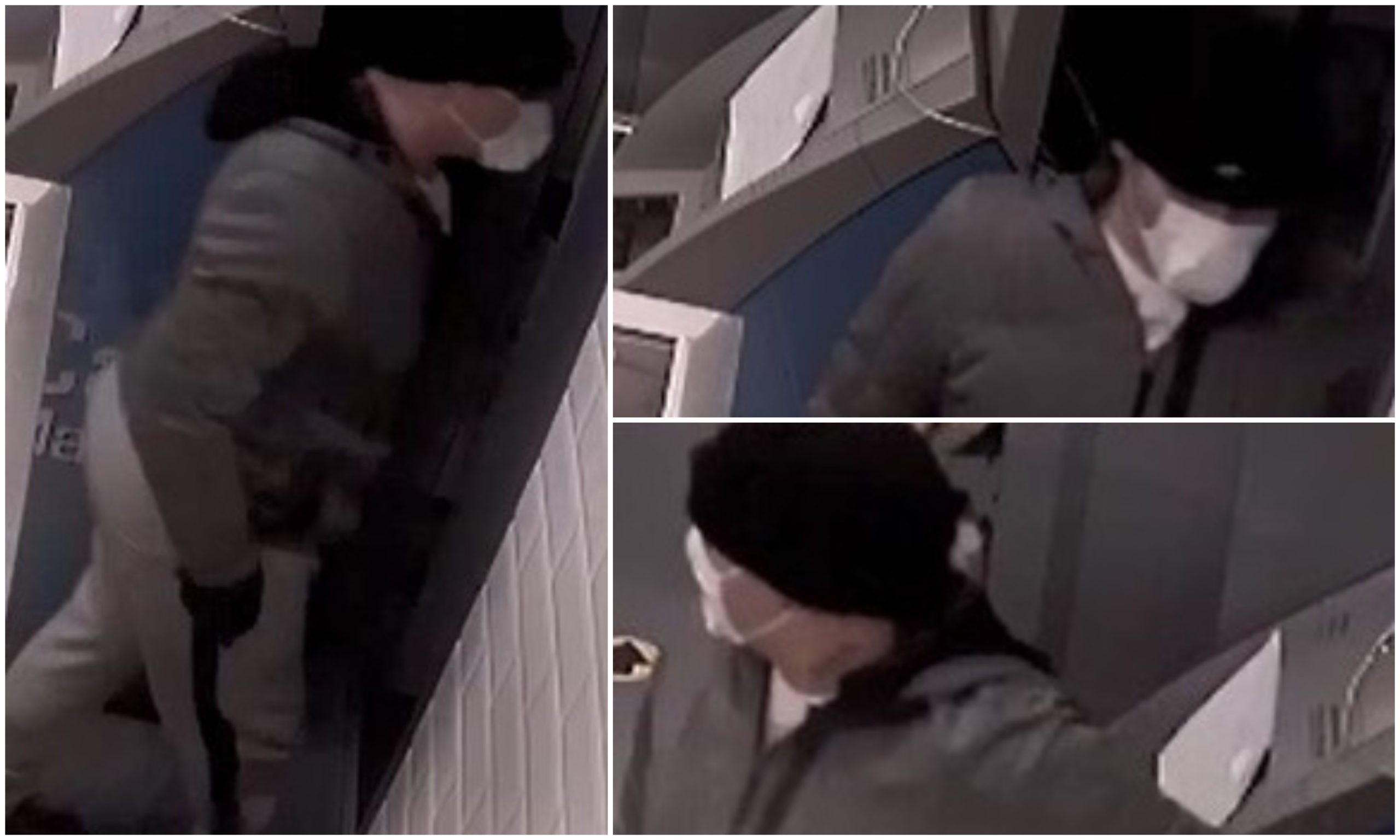 CCTV images released as hunt continues for armed robber who stole shop ...