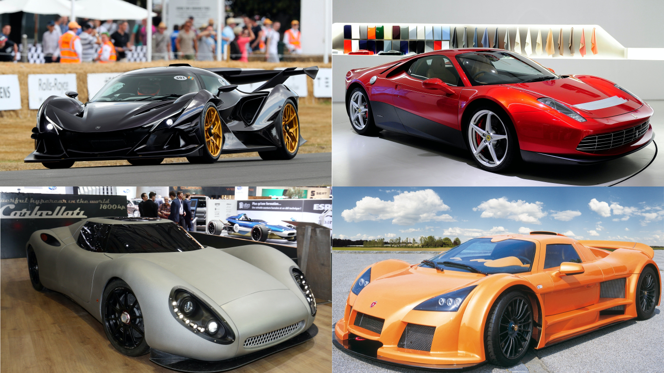 Are these the most exclusive supercars ever built?