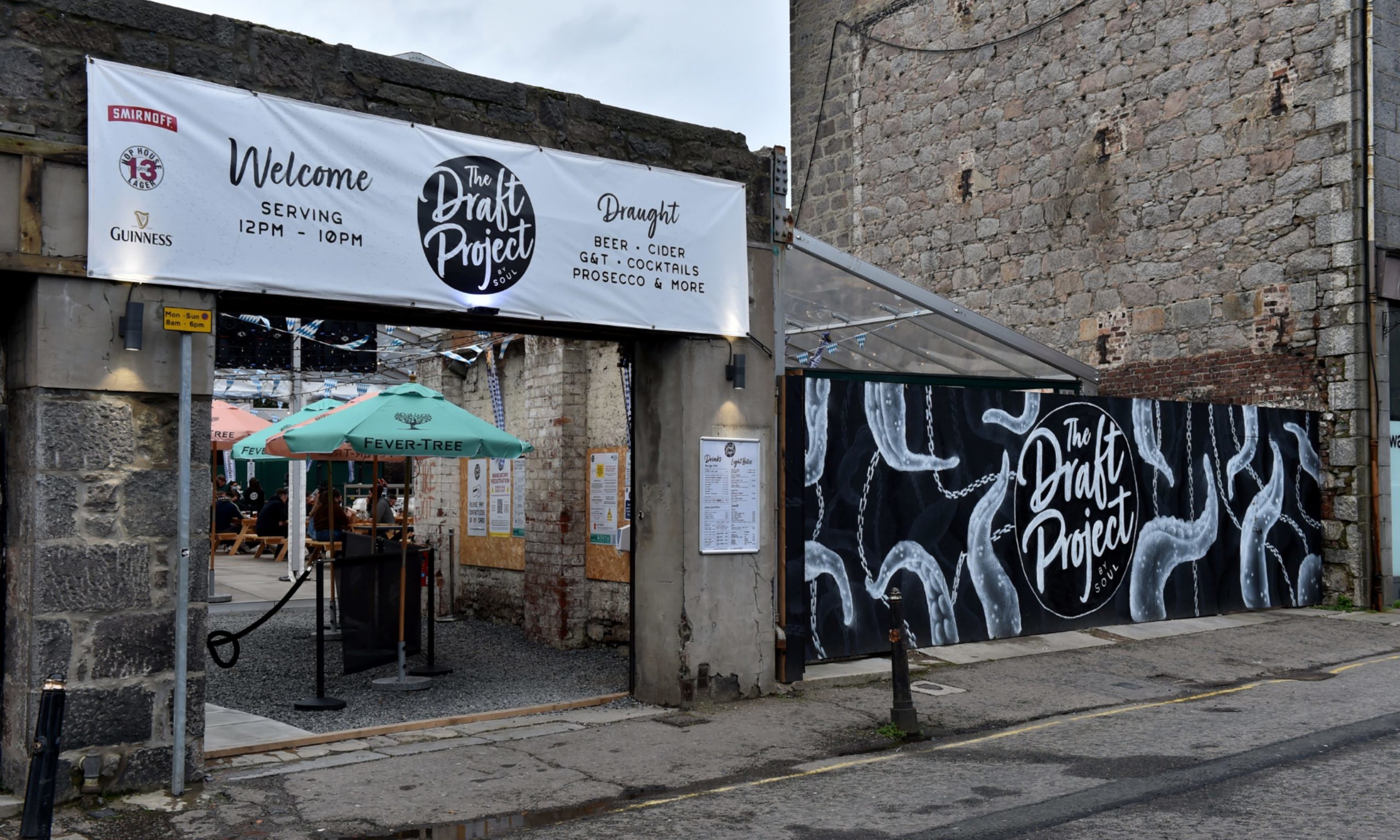 Controversial Aberdeen bar where football fans hugged and cheered