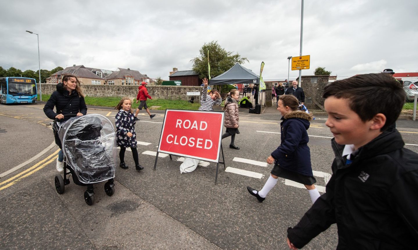 Street closures at gates of Moray schools to begin next week Press