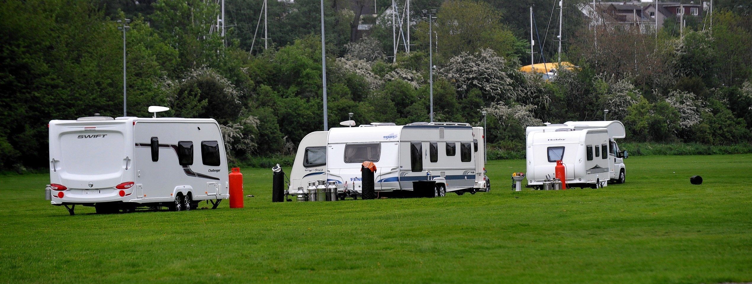 Sheriff officers visit Inverness travellers' camp | Press and Journal