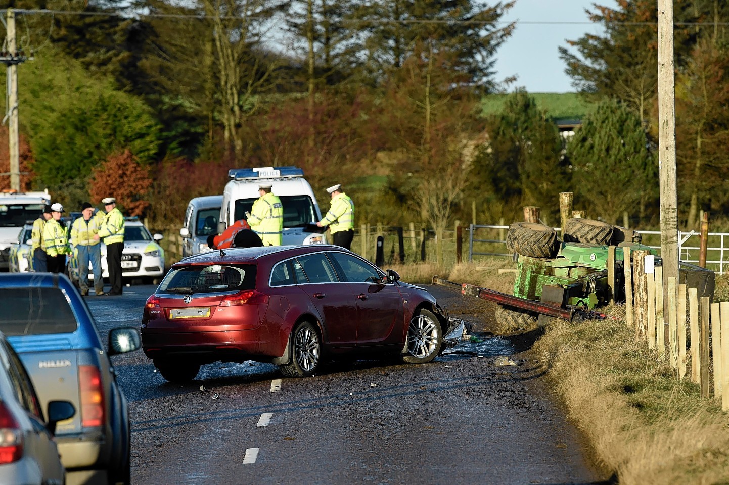 Police name man, 20, who died in Christmas Eve Aberdeenshire crash