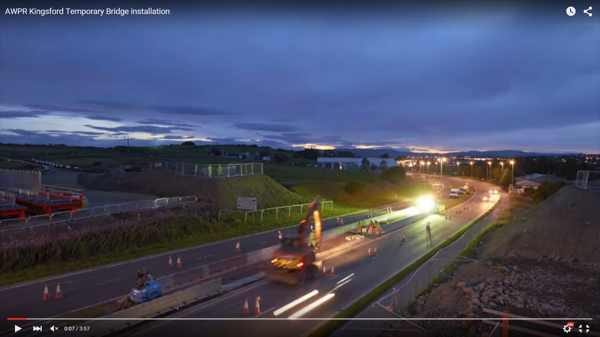 WATCH: Work Fast Progressing On Aberdeen Western Peripheral Route