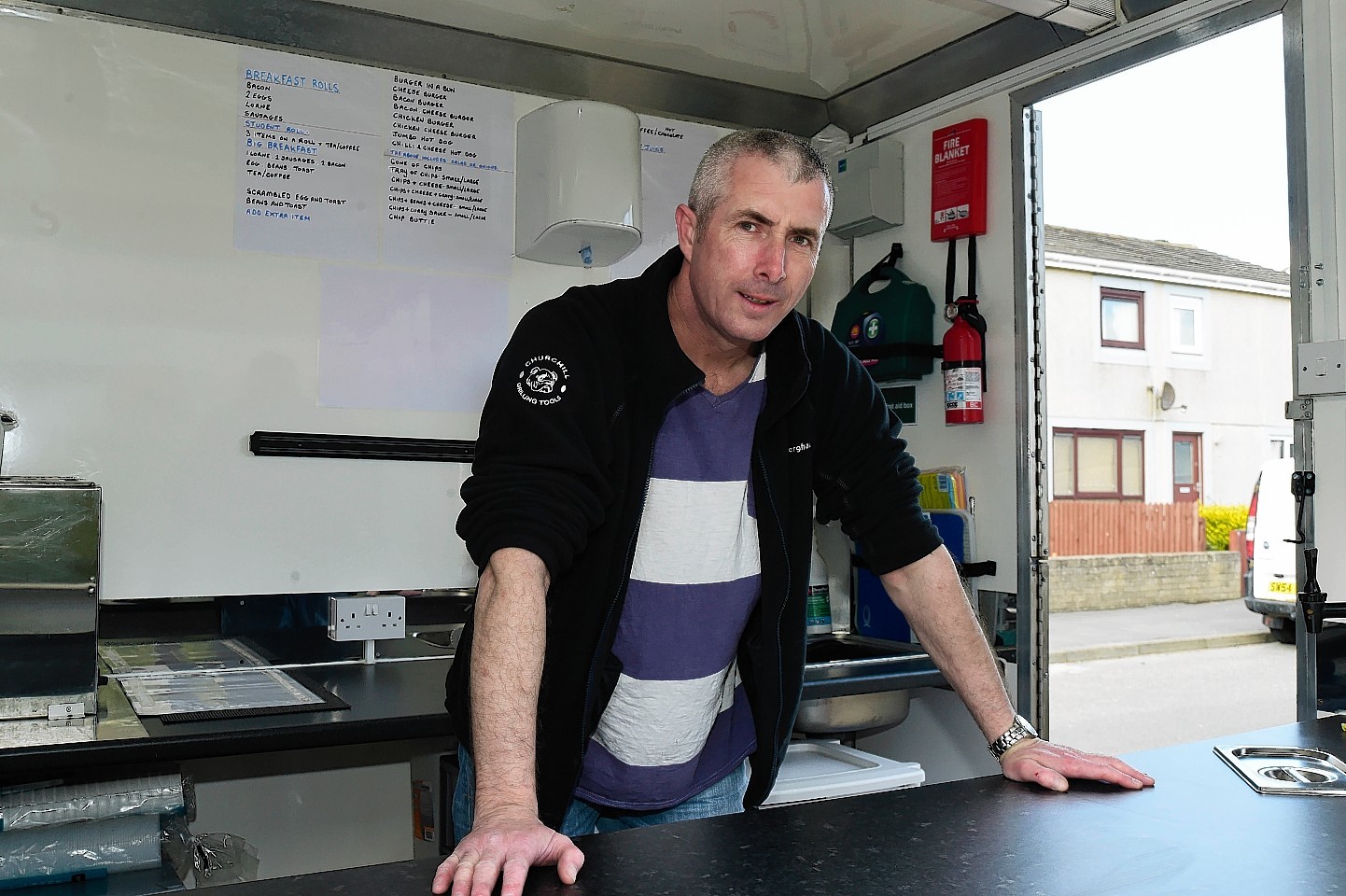 Out Of Work Oil Worker Wins Battle To Launch Burger Van