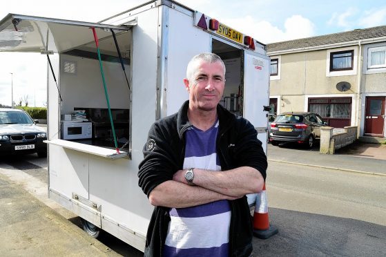 Out Of Work Oil Worker Wins Battle To Launch Burger Van