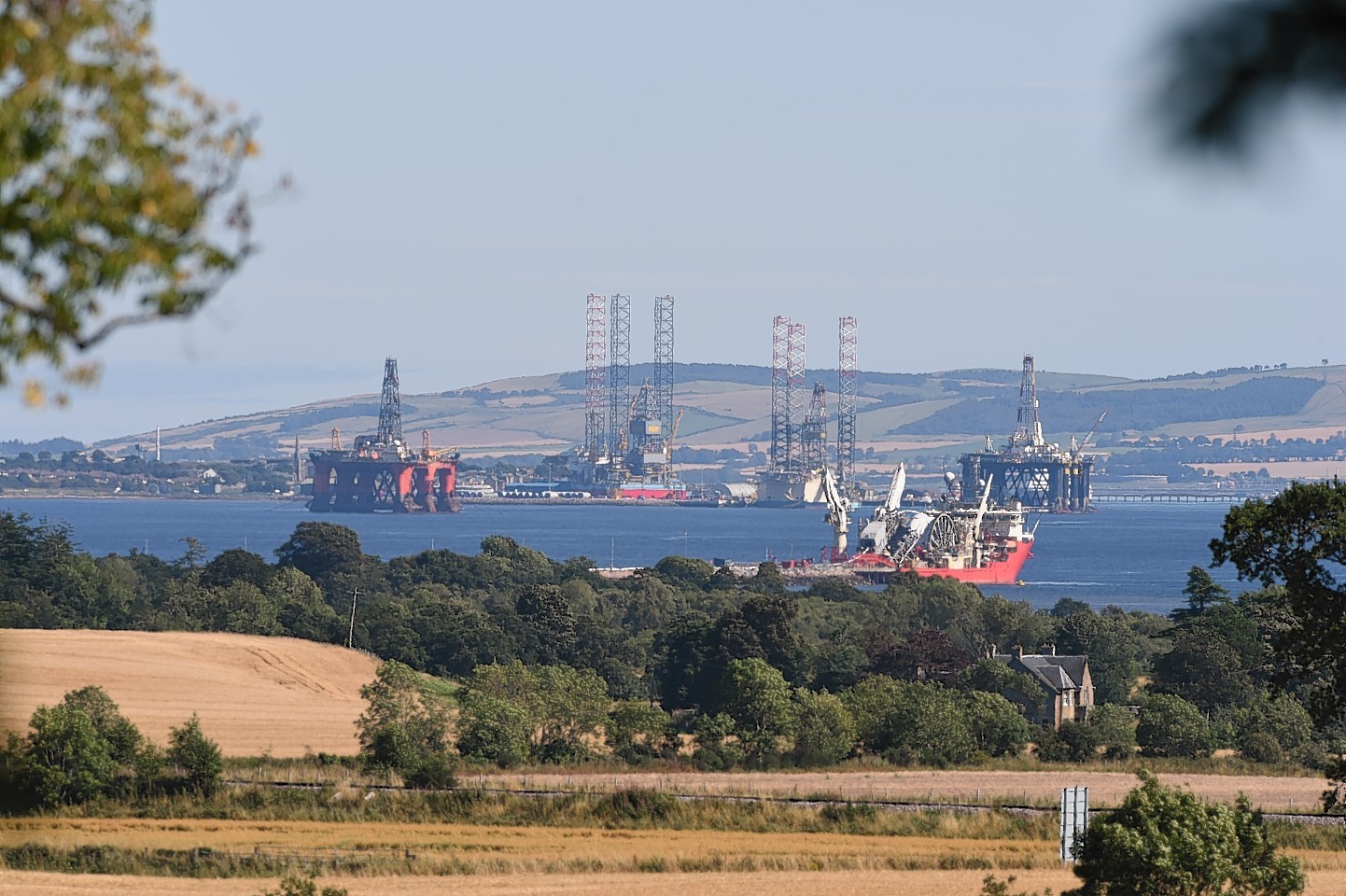 Highlanders Voice Fears Over Cromarty Firth Oil Transfers   Cromarty Firth 