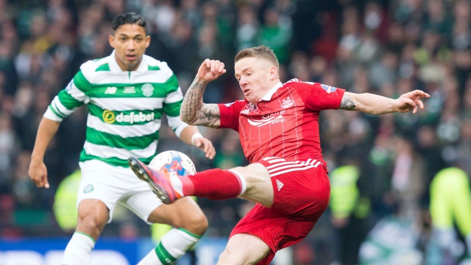 Celtic ‘make £1.2million swoop for Dons star Jonny Hayes’