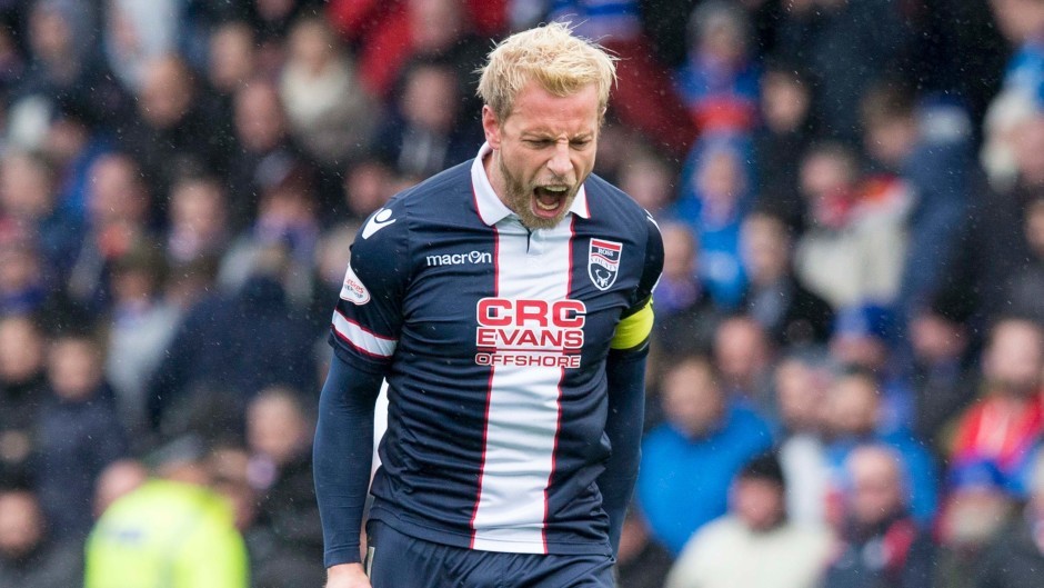 Race is on for Ross County captain Andrew Davies​