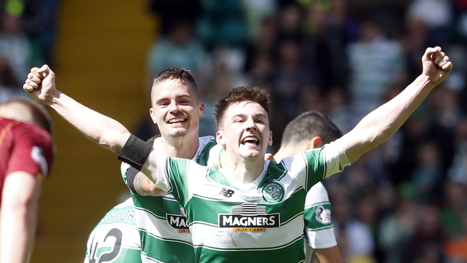 Celtic make it ten wins in a row against Aberdeen to move nine points clear at the top