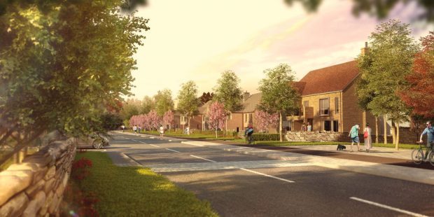 developer agreement housing 85 homes to build go and Firm ahead given new shops three