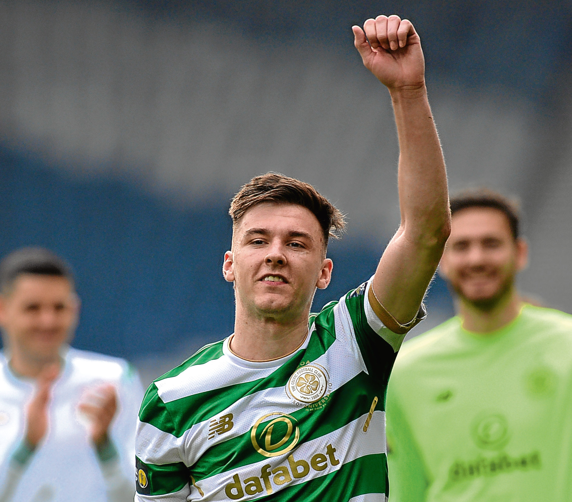 Celtic defender Kieran Tierney has eyes on the prize