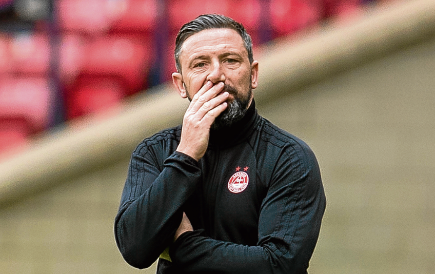 Repeat of first half display needed to stand any chance of toppling Celtic, says Dons boss Derek McInnes