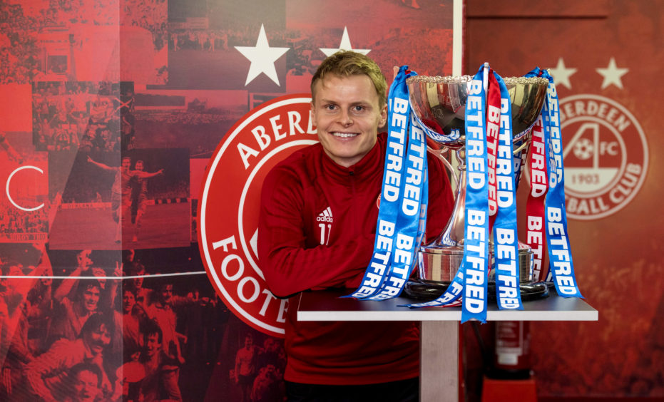 Gary Mackay-Steven backs Aberdeen to end Celtic’s trophy run in Betfred Cup final