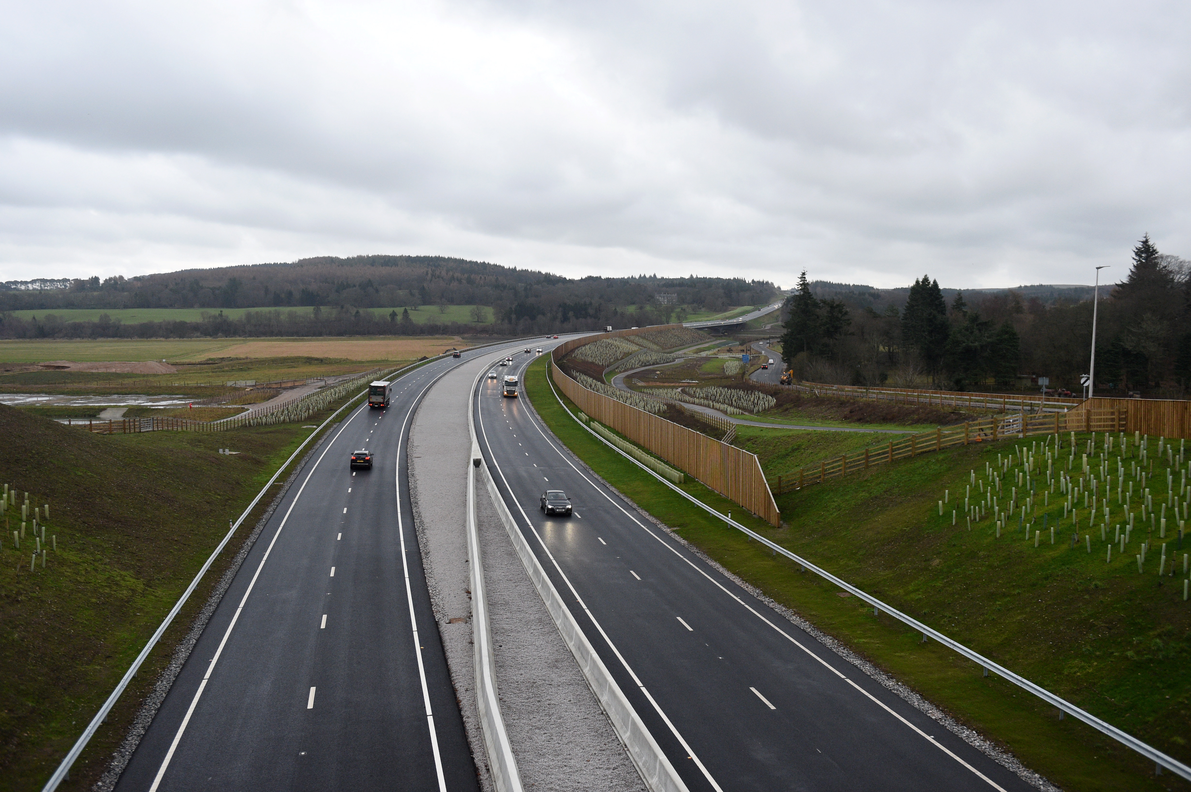 £1 Billion AWPR Finally Opens To Traffic On Major Section | Press And ...