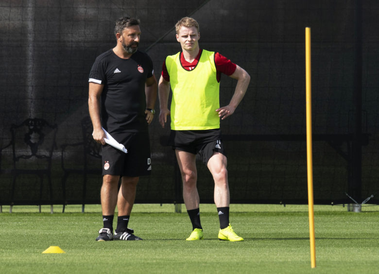 Gary Mackay-Steven an injury doubt for Aberdeen’s Scottish Cup semi-final against Celtic