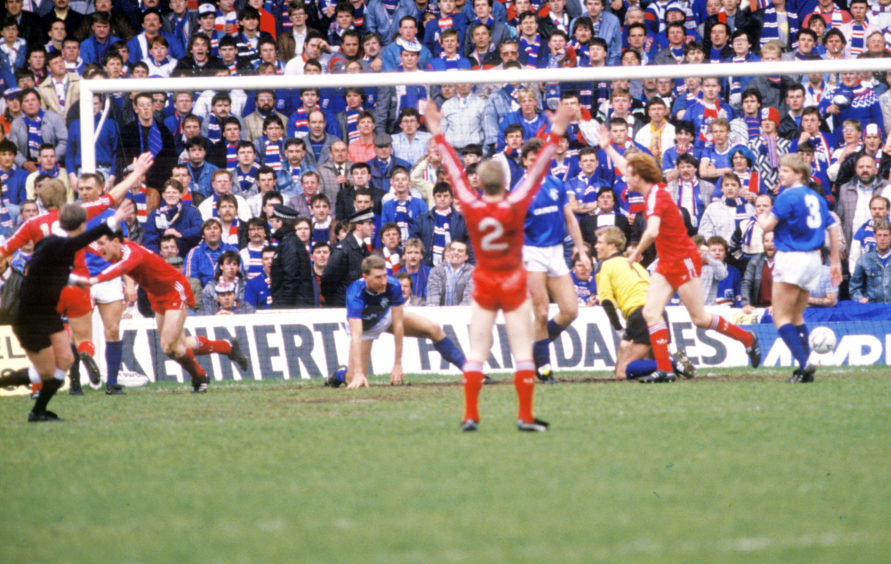 Former Aberdeen defender Brian Irvine recalls day the Dons last failed to stop title celebrations at Pittodrie