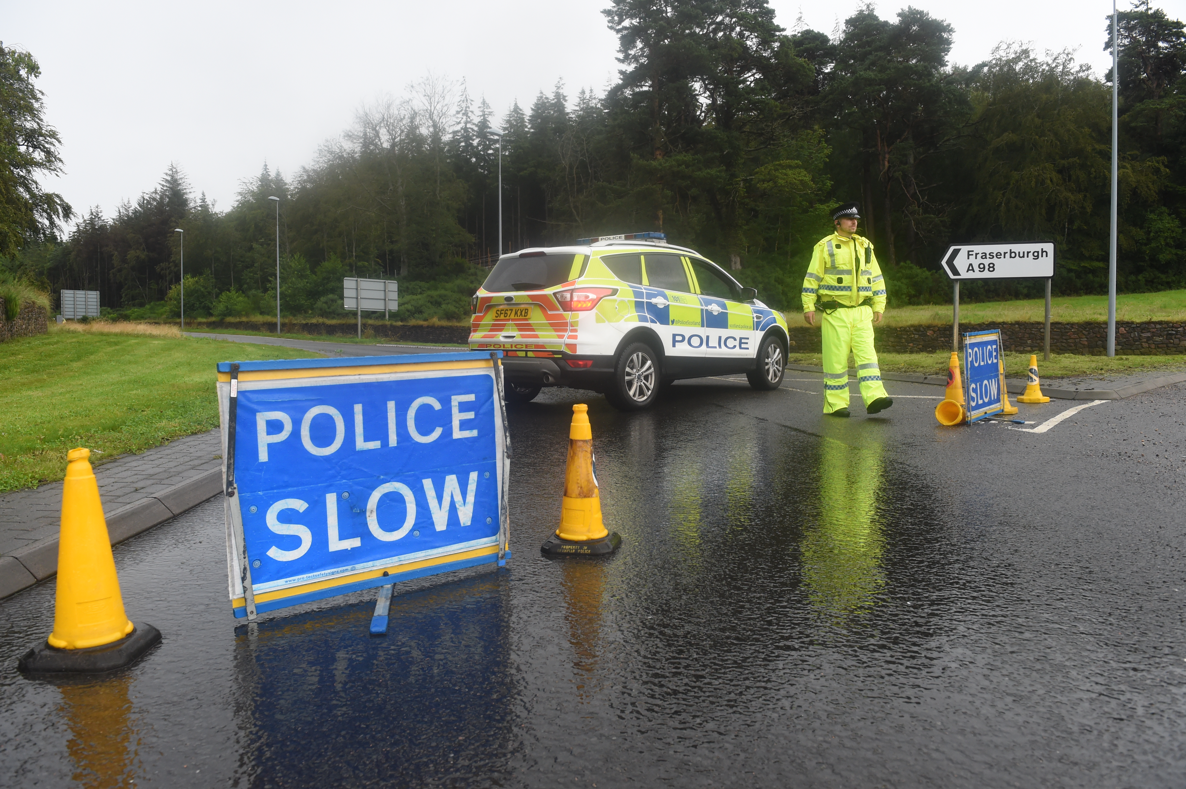 Driver killed in horror smash on A98 between Fochabers and Buckie named