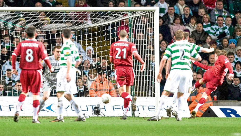 Darren Mackie: Dons look ready to spring a surprise against champions Celtic