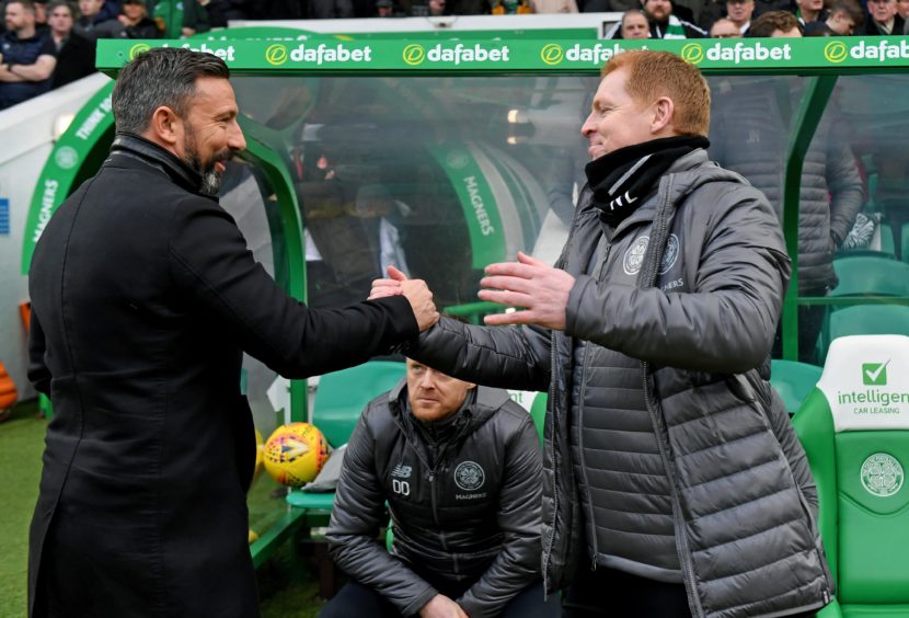 Aberdeen boss Derek McInnes credits Neil Lennon for putting his stamp on Celtic again