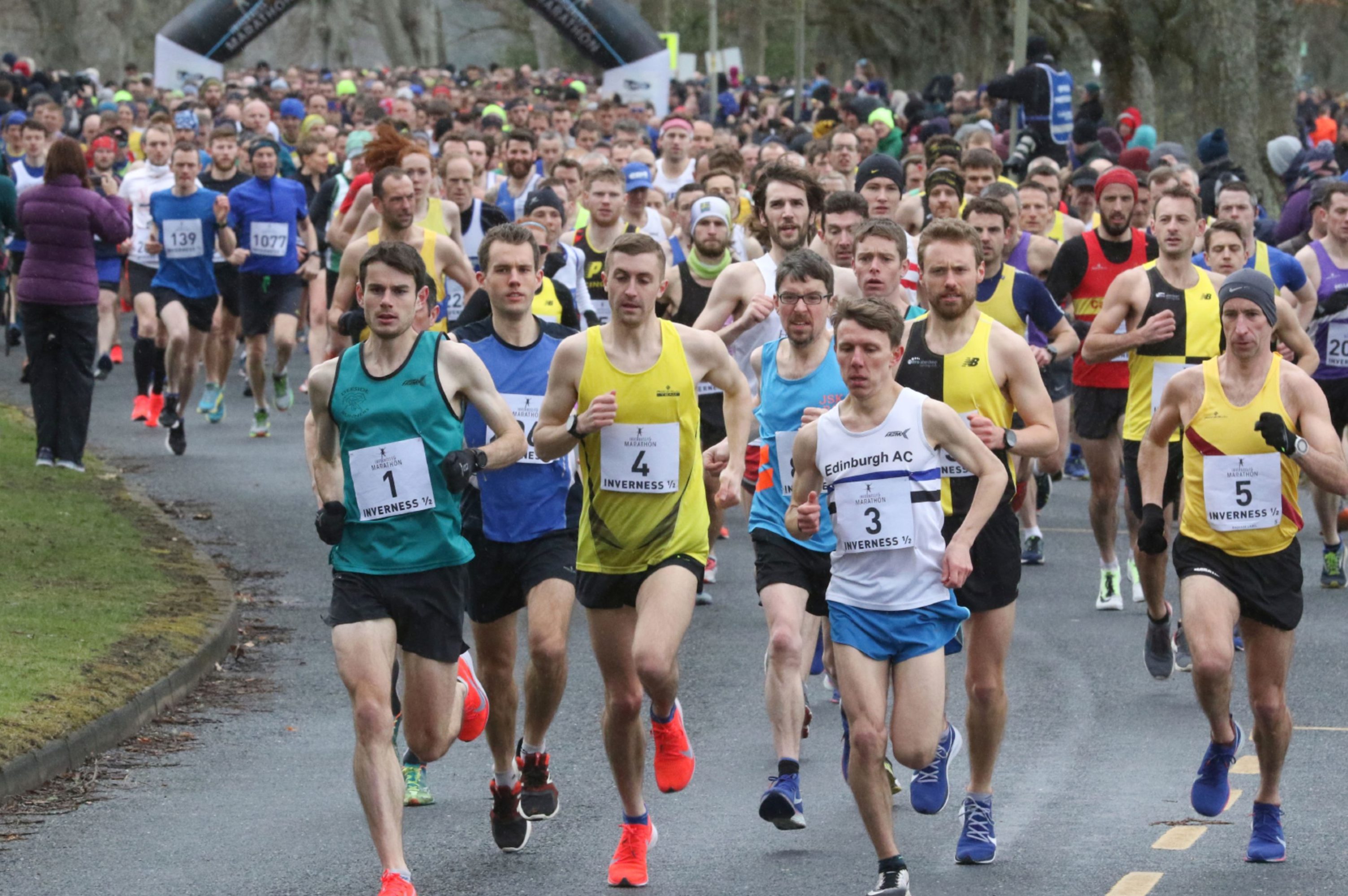 Surge in entries for Inverness Half Marathon