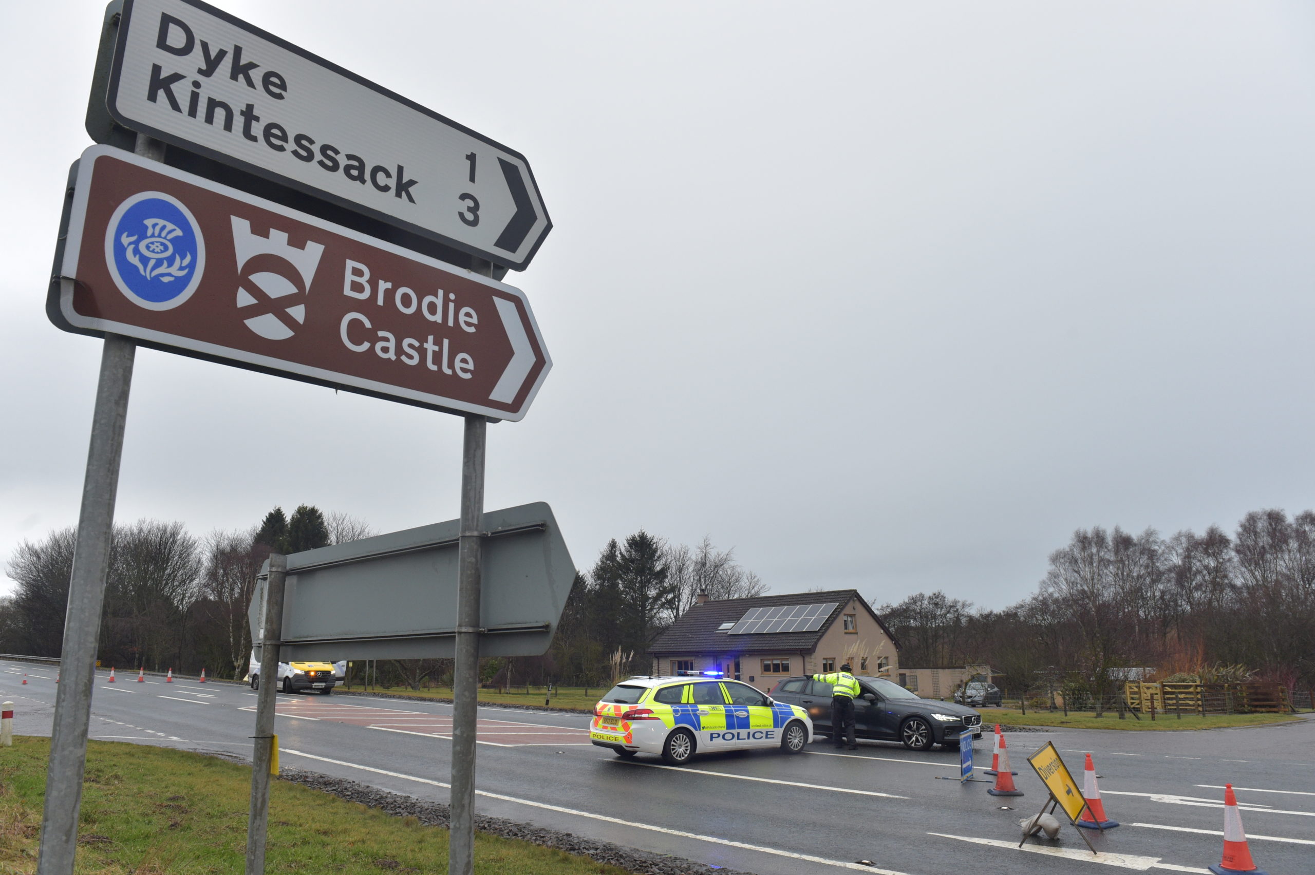 Teenage pedestrian killed in early morning Moray crash