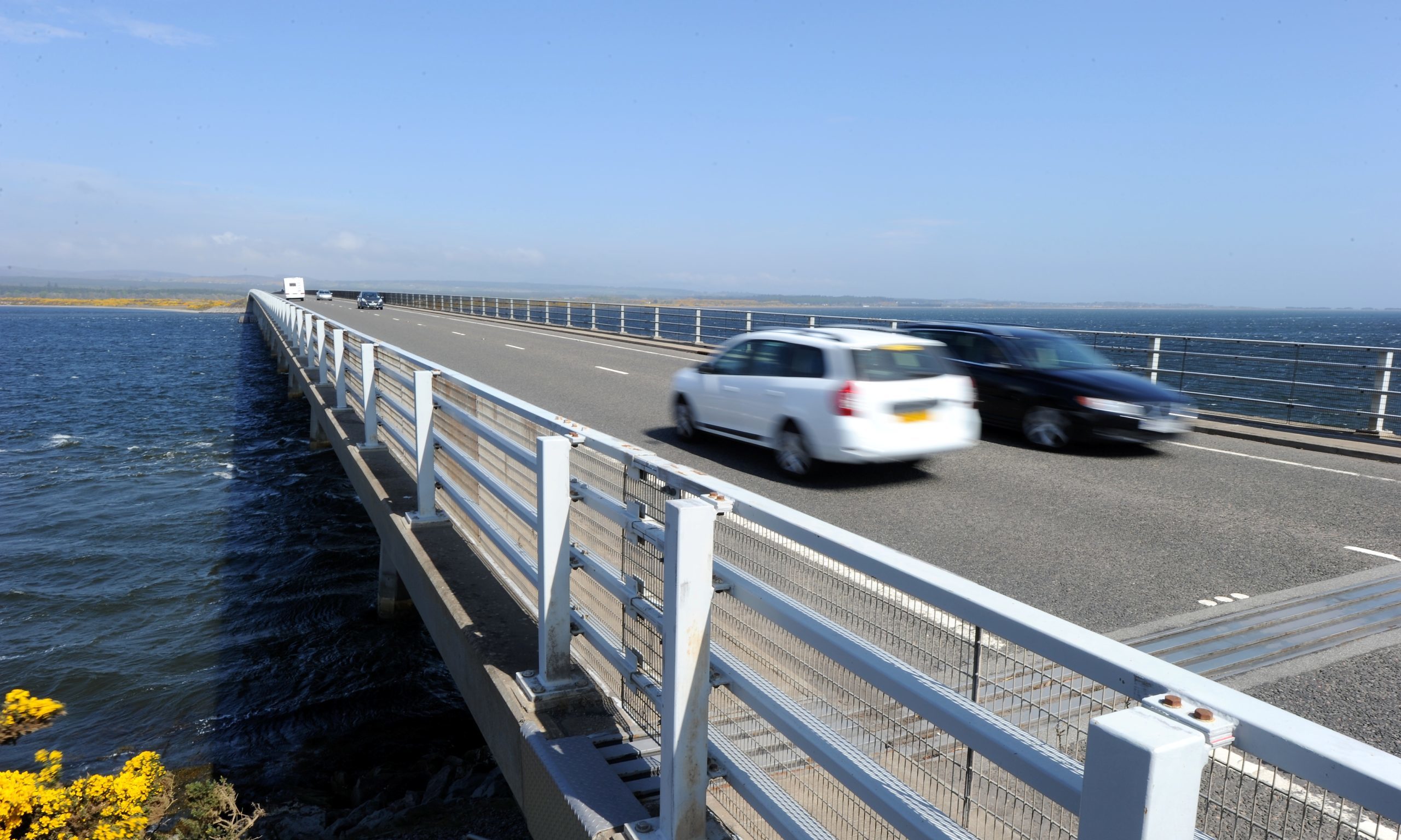 Strong wind causes Highland road closures bridge restrictions and