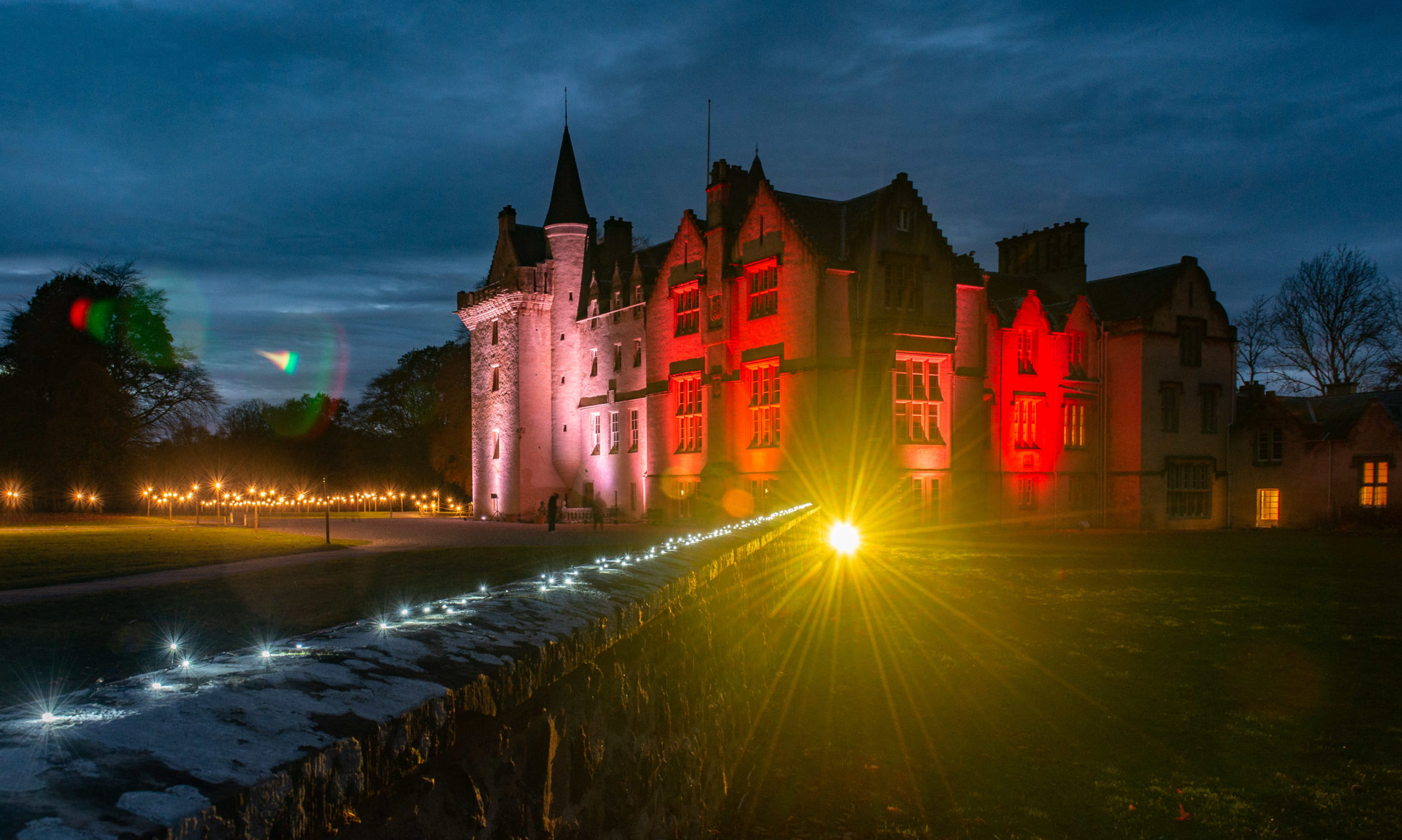 Brodie Castle Bosses hail light shows success during Covid hit winter