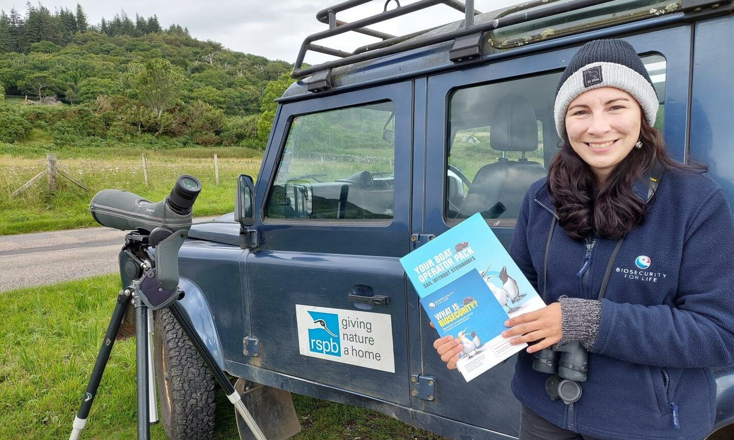 Sarah Lawrence Biosecurity Officer On Mull. 2hcic1i1h E1640609578948 