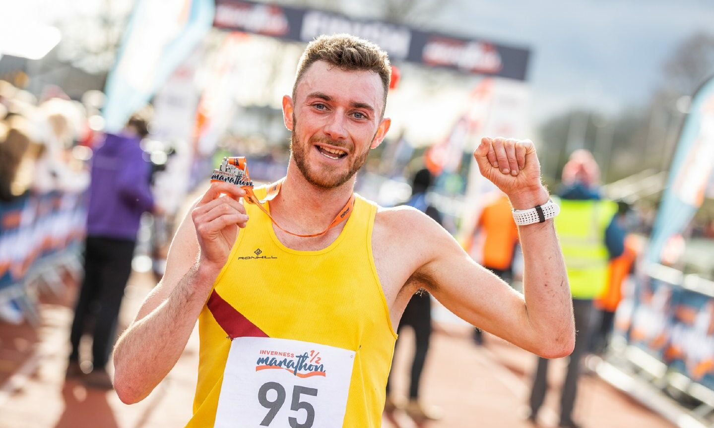 Athletics Sean Chalmers claims victory in Inverness half marathon