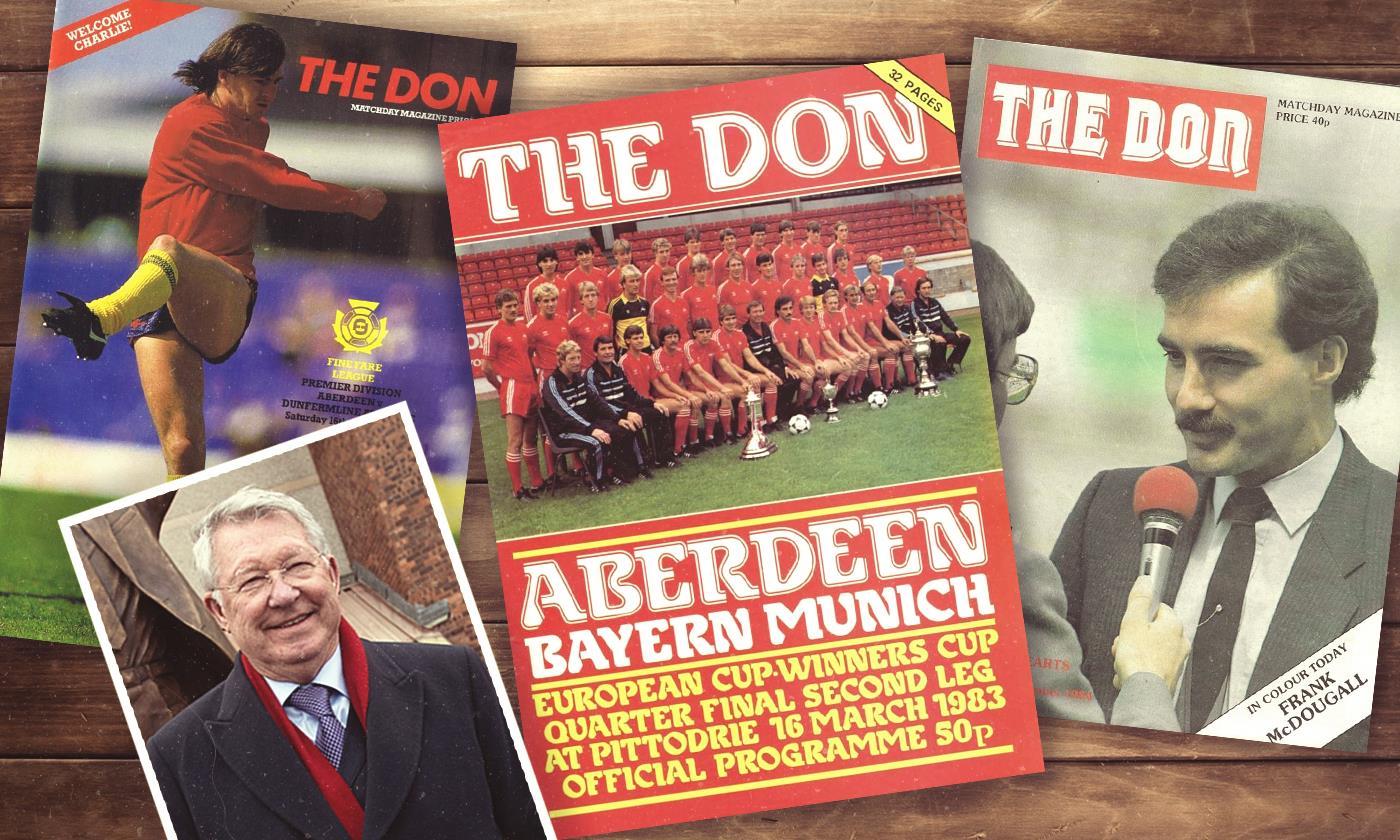 Aberdeen FC matchday programmes book a memento of 1980s glory days