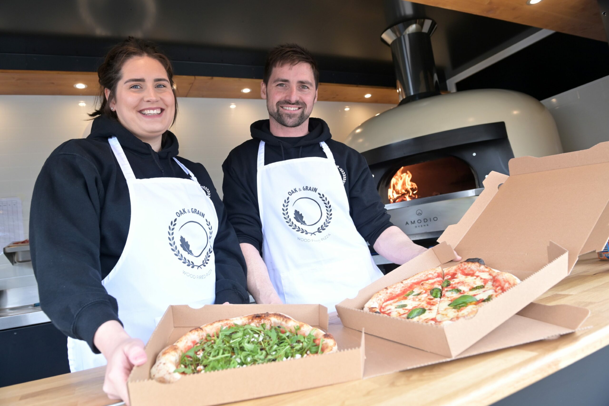 Highland couple invest life savings into new pizza venture Oak and Grain