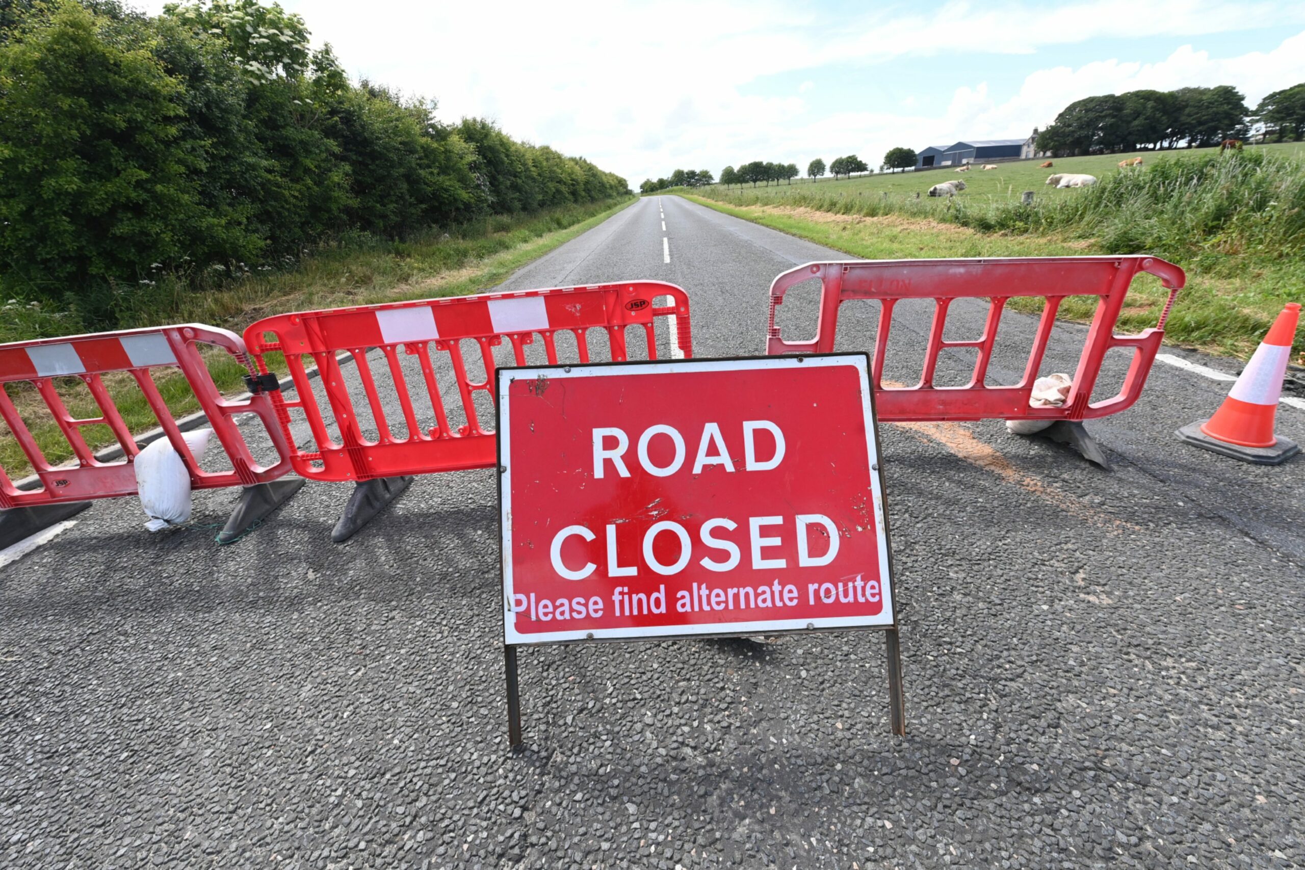 Fire crews cut five people from vehicles after three vehicle crash near ...