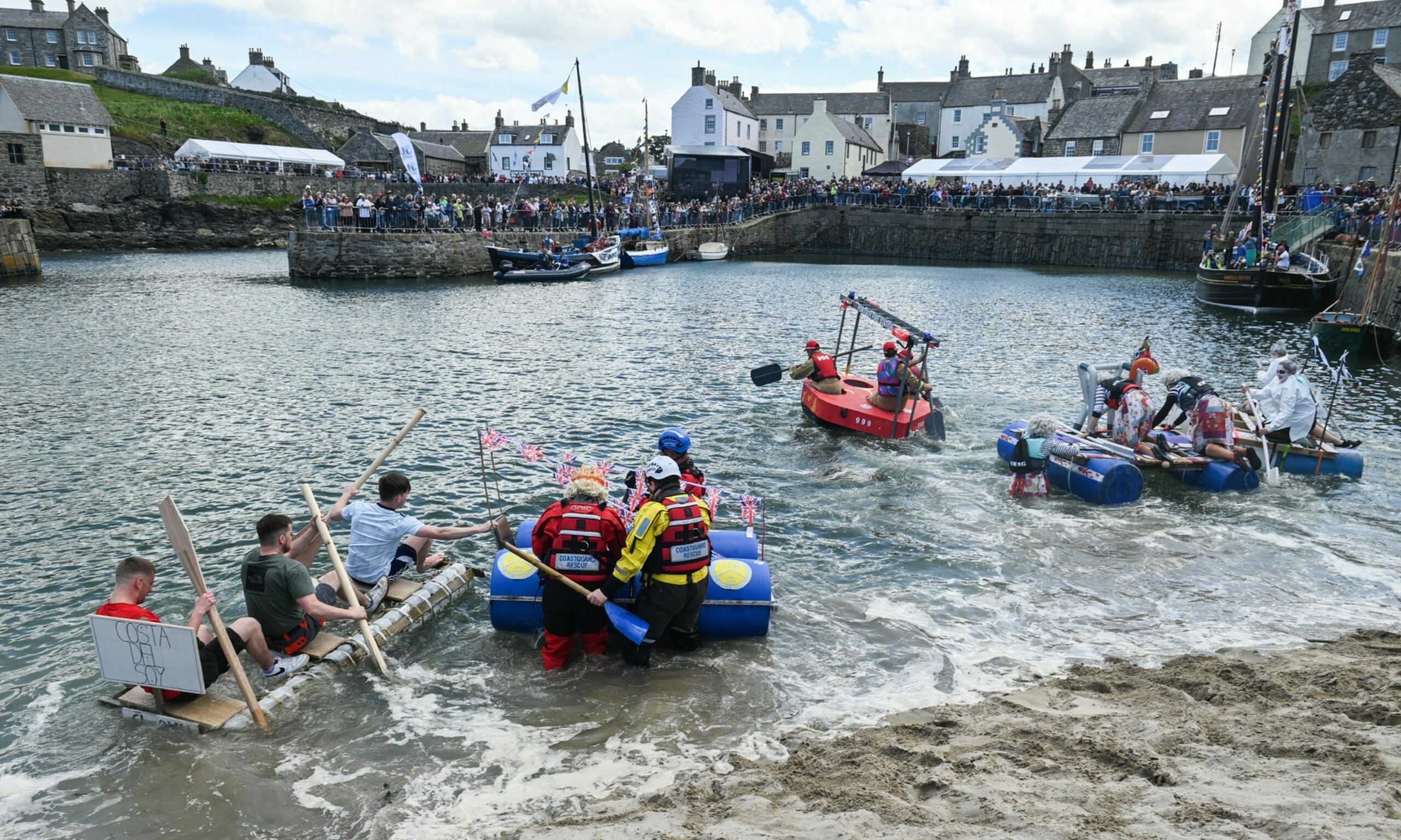 The Scottish Traditional Boat Festival at Portsoy has a triumphant return