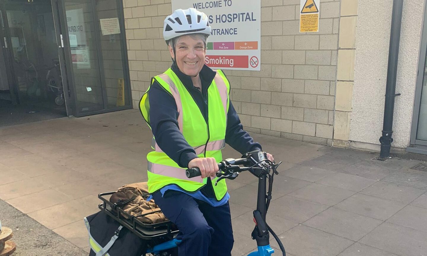 Elgin midwives use e-bikes for visits inspired by Call the Midwife