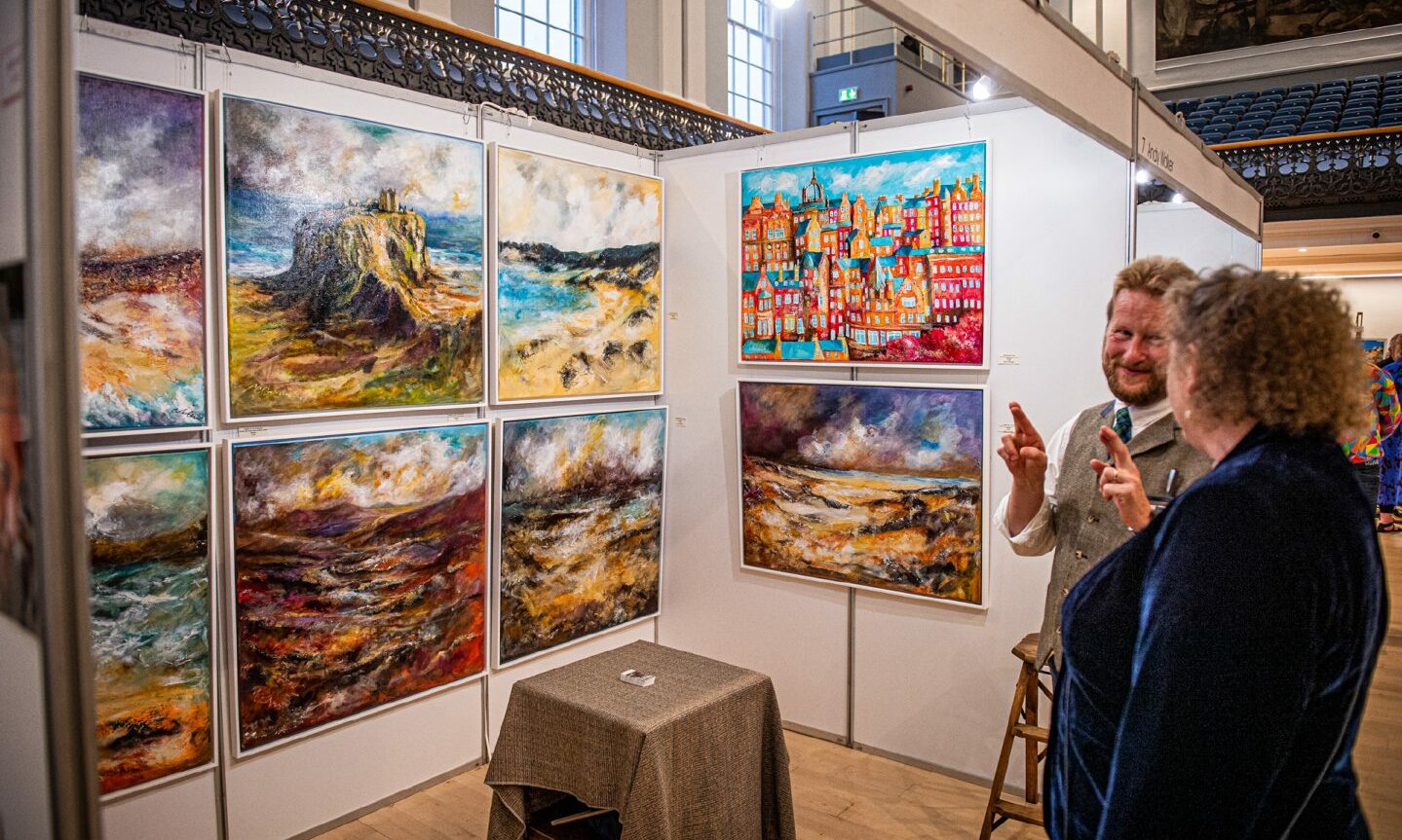 GALLERY Did you attend the launch of Aberdeen Art Fair?