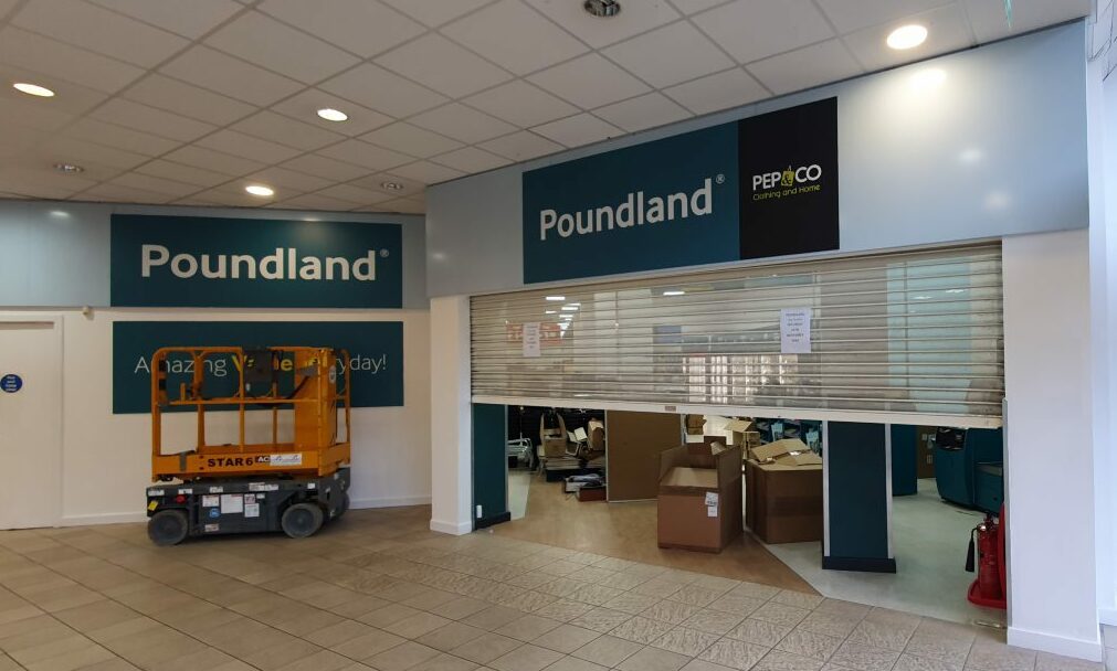 Poundland prepares to open temporary Elgin store after fire