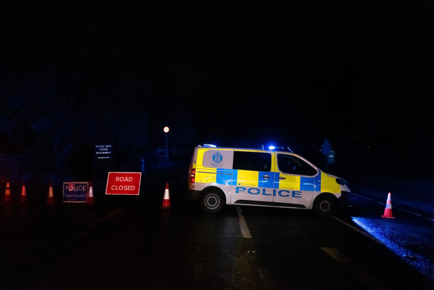 One man taken to hospital after Brodie crash closes road for six hours