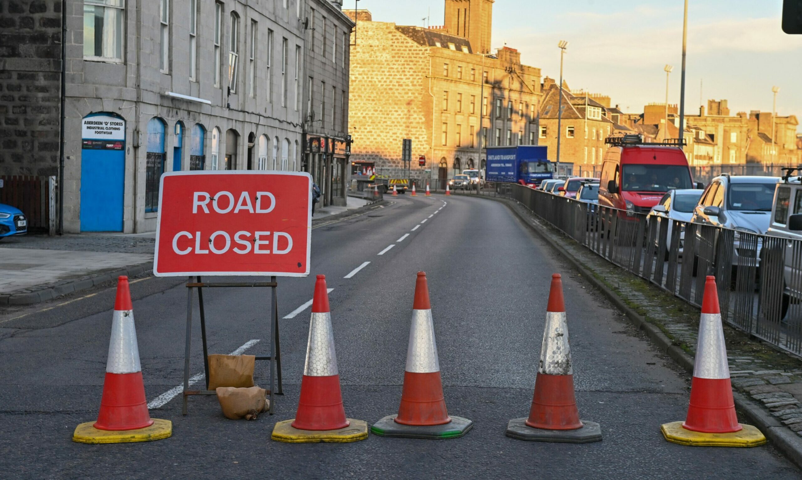 Virgina Street in Aberdeen closed for emergency manhole repairs