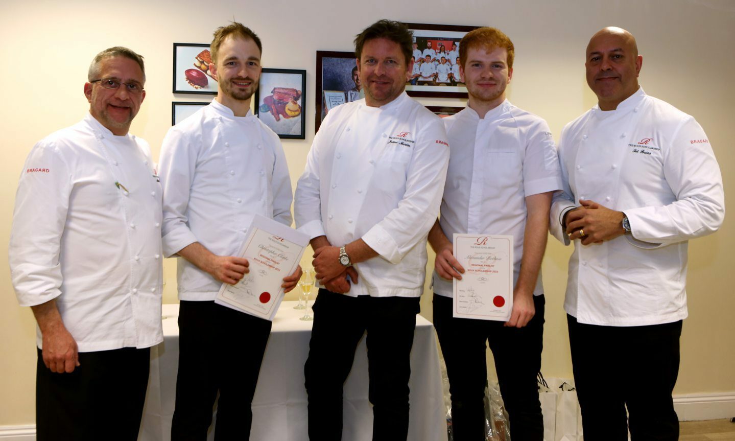 Aberdeen chef wows James Martin to reach Roux Scholar final