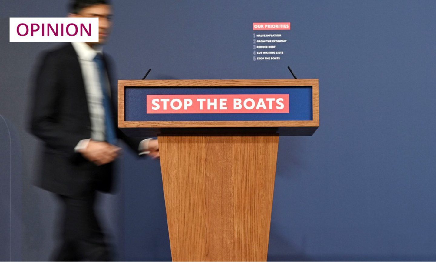 Stop The Boats UK: At Least The Tories Have Given Lectern Builder A Job ...