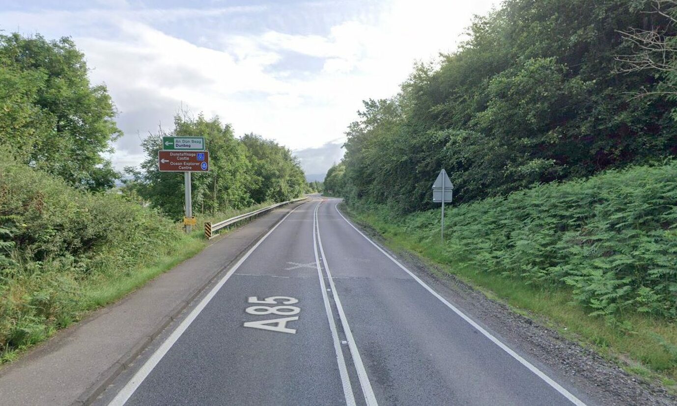 A85 closed at Dunbeg for more than three hours following crash